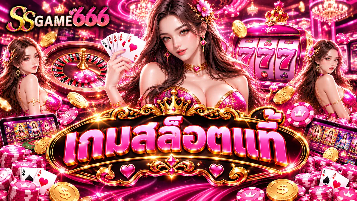 เกมสล็อตแท้ เล่นง่ายบน SSGAME666 คาสิโนออนไลน์ที่ดีที่สุด