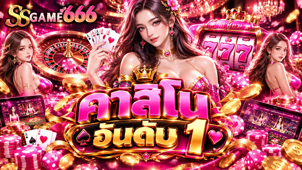 คาสิโน อันดับ 1 เล่นง่ายบน SSGAME666 ที่ดีที่สุด 2026